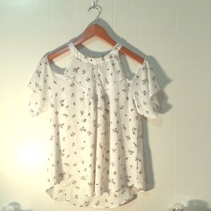 Off the shoulder blouse